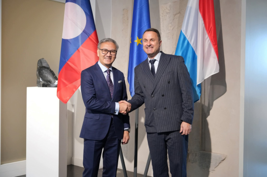Laos and Luxembourg Agree to Deepen Bilateral Cooperation
